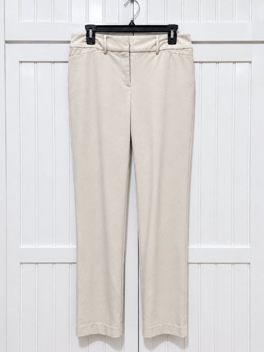 Ann Taylor Factory Cream Cropped Pants Size 10